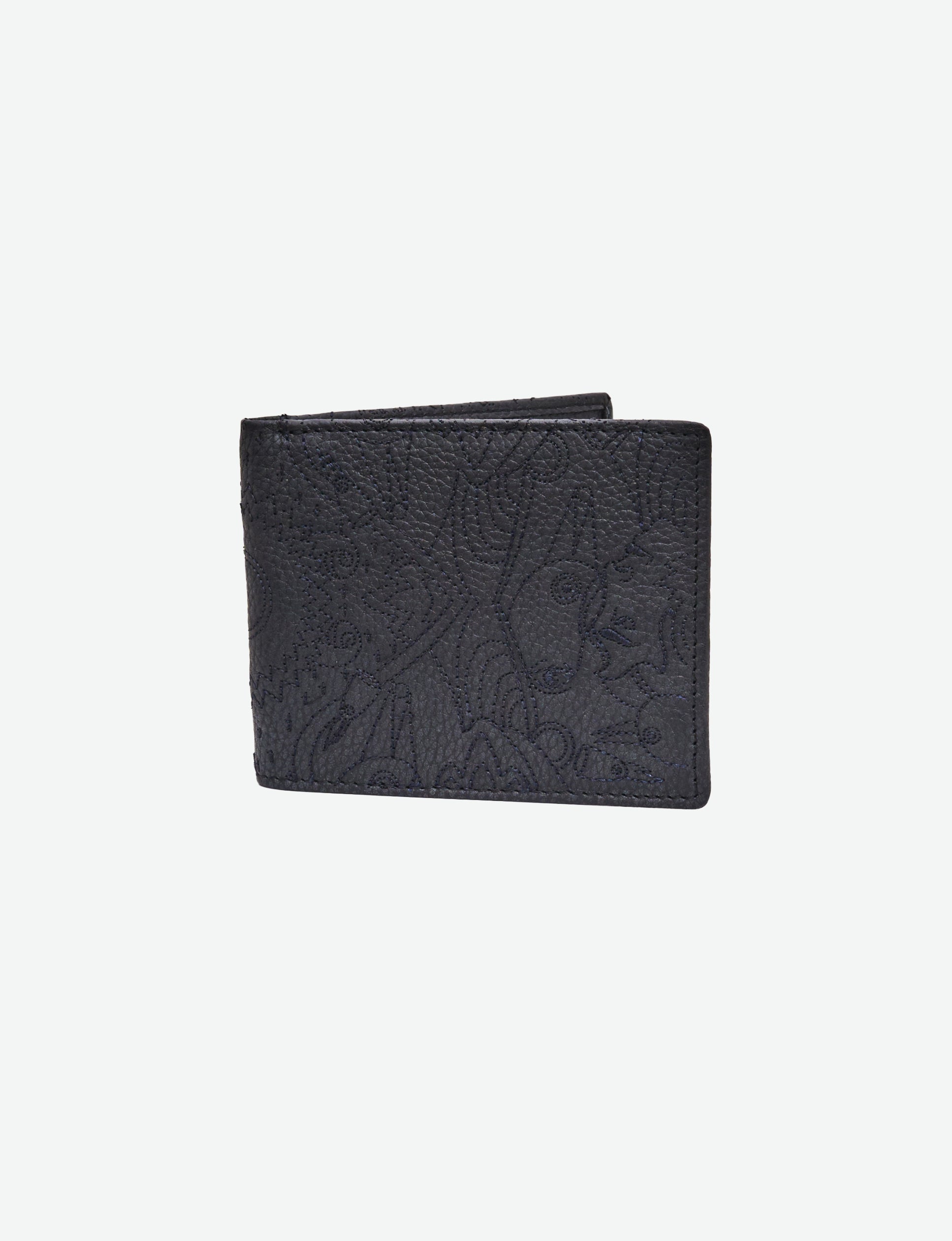 BLACK BI-FOLD WALLET