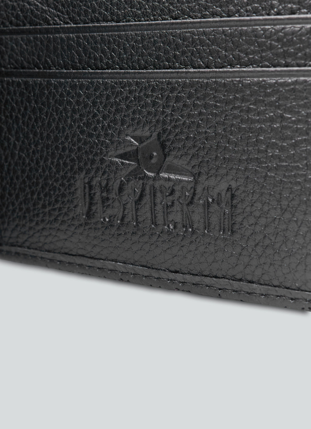 BLACK BI-FOLD WALLET