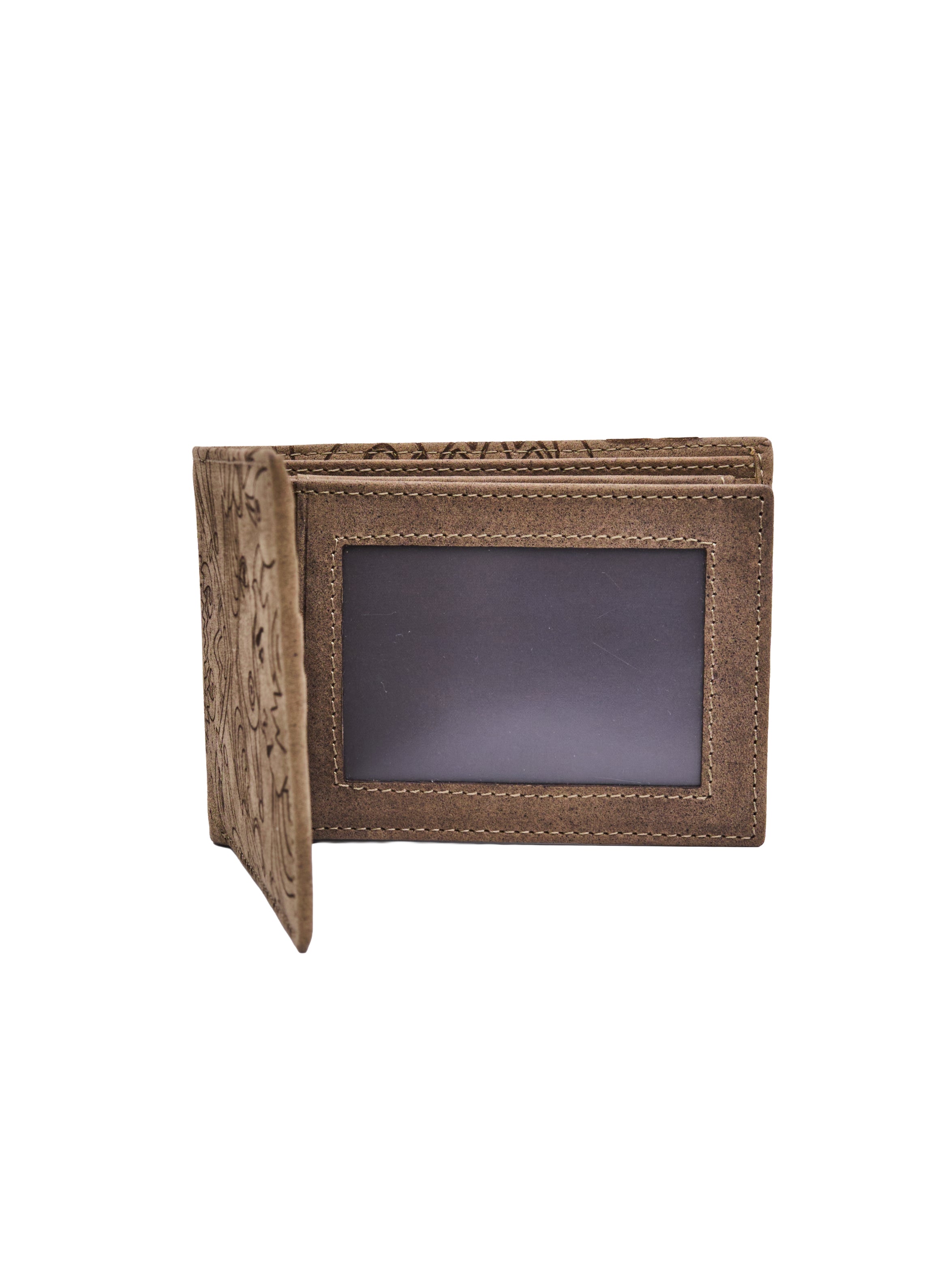 TAUPE BI-FOLD WALLET