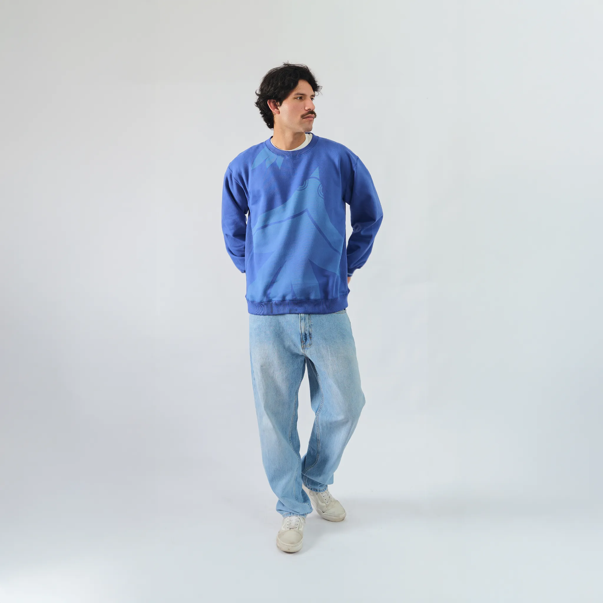 BLUE MIGRAR SWEATHSIRT